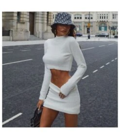 Fashion Long Sleeve Crop Top & Short Skirts Knit Suits Wholesale Women'S 2 Piece Sets -NIKA Clothing Shop cb7f4812 58c2 4e5c a0d0 f5ba74f41c35 bbcb7edcb769c1e8e14eb3b122f640f1