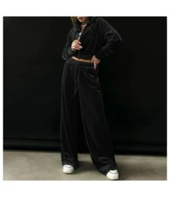 Solid Casual Long Sleeve Hooded Jacket Wide Leg Pants Tracksuit Wholesale Women'S Sets SOV463518 -NIKA Clothing Shop d054338f edf2 4f33 85d1 df9a4bf2814a 48c803db697be3900a64bf6e5e409487