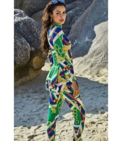 Printed Turtleneck Long-Sleeve Sun Protection One-Piece Wholesale Swimsuit Vendors SS165572 -NIKA Clothing Shop d3411cd5 7d76 401b acf8 249e242beef6 9209F517E29F074C1EE13FF59FEBB485