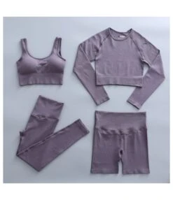 Four-piece Solid Color Stretch Sports Suit SO090013 -NIKA Clothing Shop d54acf42 f70a 4959 adf2 7d231b62a7dc 0F4E7CEE5A6E8F38C2286ED80C0FA815
