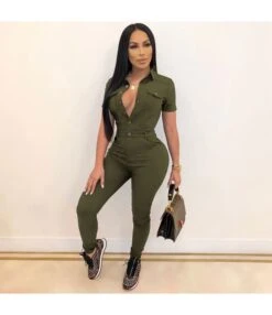 Women'S Lapel Button Short Sleeve Siamese Trousers Wholesale Jumpsuits SJN535113786 -NIKA Clothing Shop d8c90cc6 19a7 4380 a03c 1484feab7eee O1CN01OVLLIq1GCtB73z8C3 2834970587 0 cib