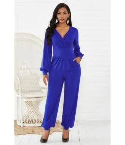 Solid Color Wholesale Jumpsuits V Neck Casual Fashion Women Outfits SJ230178 -NIKA Clothing Shop dd590c13 8b8b 47f9 81f0 651db42c48c6 F507F3DF34D5C5DBBEAA2AE8CA5DDC9D