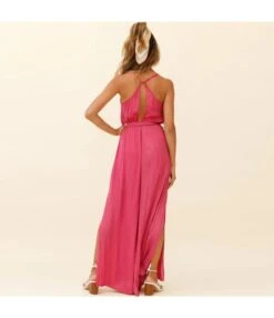 Solid Color Sling Plunge Neck Loose Wide-Leg Womens Slit Maxi Jump Suits Sexy Wholesale Jumpsuits SJN533103 -NIKA Clothing Shop e47bb3ff f2d4 4df8 b585 906090625314 14994453dce96fa73d2b192ee5e698dc