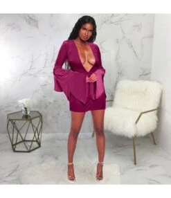 V Neck Sexy Bodycon Dresses Wholesale Dresses Black Dresses SD162594 -NIKA Clothing Shop edac99d5 4c79 43b9 a9f1 77a5dc14caf9 FE3F98A4603E90964FC017B16E9DDC66