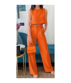 Cotton Linen Casual Short Vest & Trousers Fashion Suits Wholesale Women'S 2 Piece Sets SON536442 -NIKA Clothing Shop f1c8f843 7695 4f7e 88fd 4dd4730648d6 3dd4cf29ff233f59521723fd76f90ca0