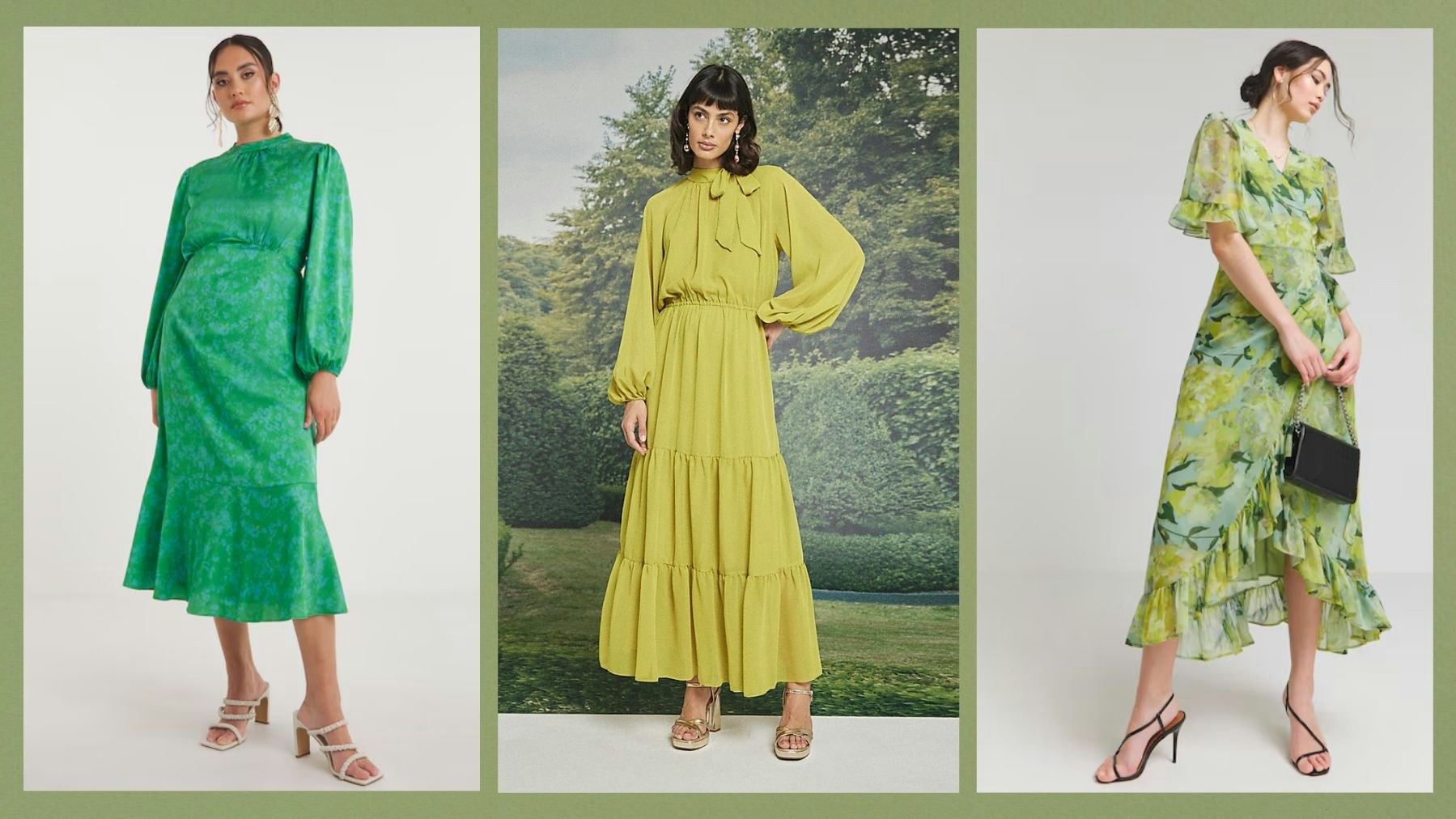 NIKA Clothing Shop -NIKA Clothing Shop best green wedding guest dresses